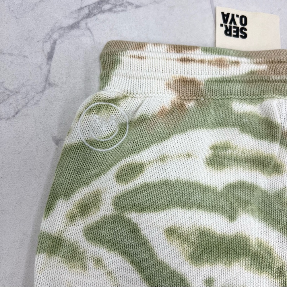 (SE-4) SER.O.YA Declan Knit Tie Dye Shorts - Picture 7 of 7